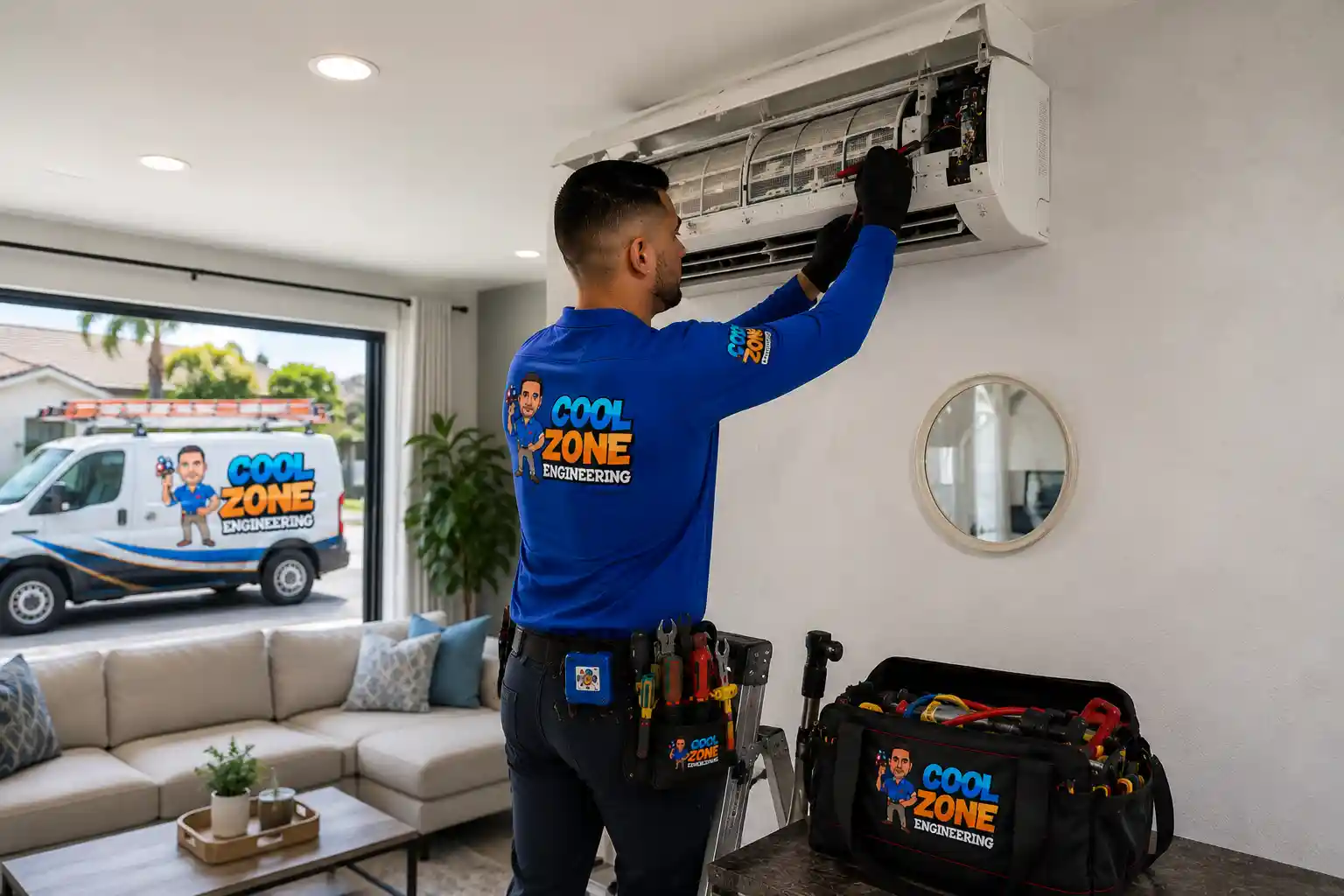 AC repair completed same day